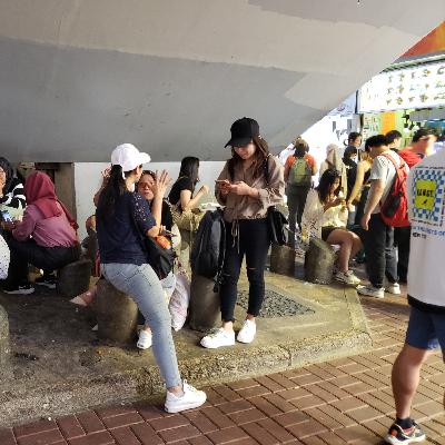 第1站：旺角道與通菜街轉角，天橋底的敵意建築