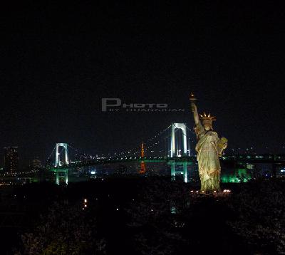 日本东京.台场自由女神像