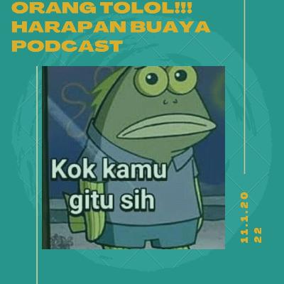 Orang tolol!!!! Orang tolol!!!!