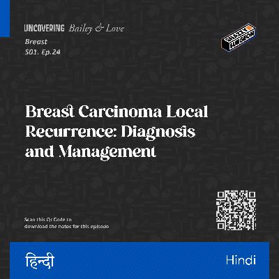 S.01 Ep.24 Breast Carcinoma Local Recurrence: Diagnosis and Management_Hindi