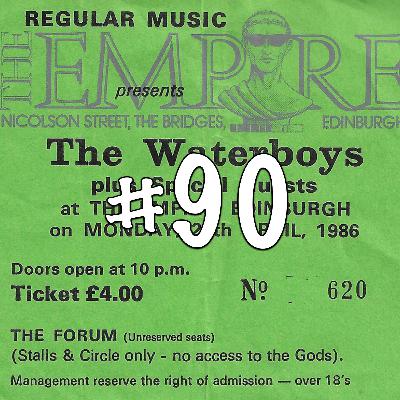 #90 Over The Waterboys in Playhouse Edinburgh (1986) met Emilie Blom