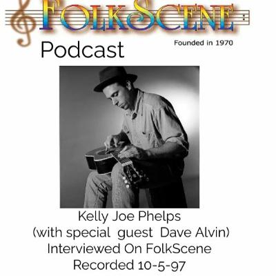 Kelly Jo Phelps (with special guest Dave Alvin) on FolklScene.  Recorded 10-5-97.