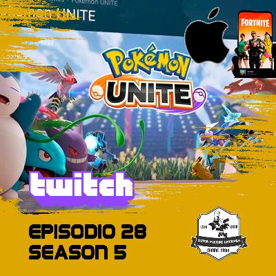 QPE Falso Inicio Pokémon Unite a moviles - Twitch y derechos de autor - Apple no permitirá que Fortnite regrese a la App Store