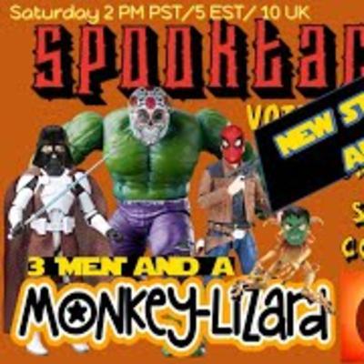 EP 91 - 3 MEN And A Monkey Lizard- Spooktacular!