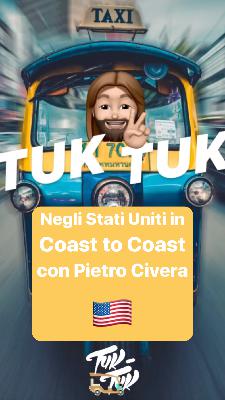 In USA Coast to coast con Pietro Civera