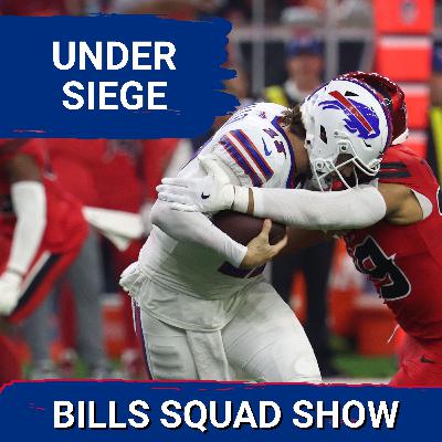 BILLS SQUAD SHOW: CHAOS: Offensive Line IMPLODES as Josh Allen Takes BEATING, Can Buffalo Bills RECOVER? | Buffalo Bills Podcast