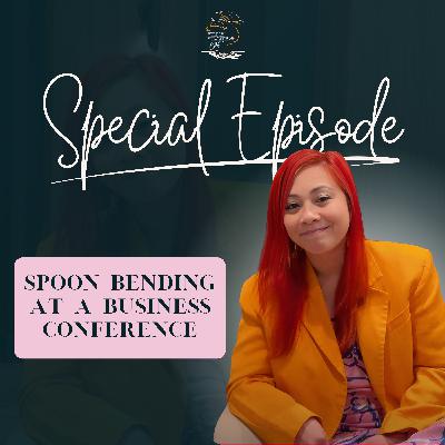 Spoon Bending at a Business Conference Spoon Bending at a Business Conference