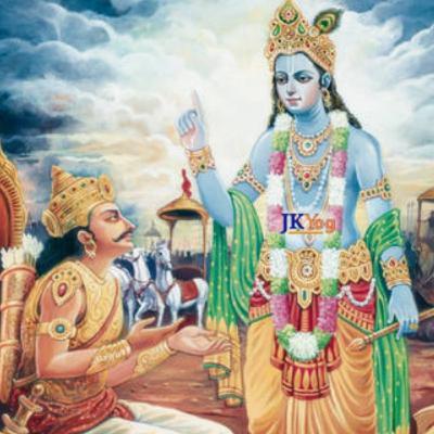 This shlok is from Bhagwat Geeta ch.3 KARMAYOGA.It is recited by Sanjukta Dhungel.