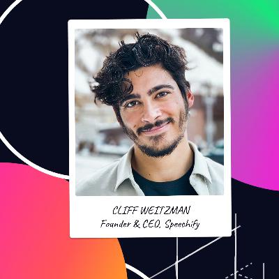 REPLAY: Cliff Weitzman on building 'the voice of the internet'