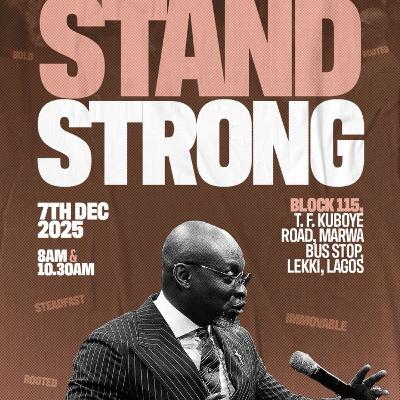 STAND STRONG | 1ST SERVICE | APOSTLE FLOURISH PETERS | THE LOGIC CHURCH | HQ