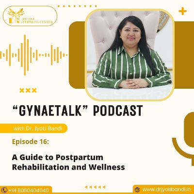 Podcast 16: A Guide to Postpartum Rehabilitation and Wellness | Cosmetic Gynecologist in Bangalore | Dr. Jyoti Bandi