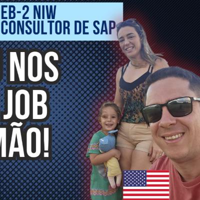 Consultor de SAP conseguiu emprego rápido nos EUA!