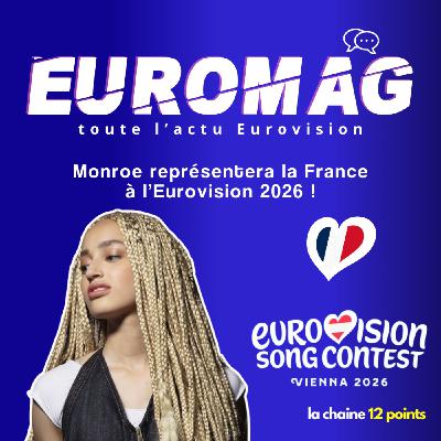 Monroe représentera la France à l’Eurovision 2026 !