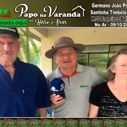 PAPO NA VARANDA GERMANO JOÃO PRANDO 09-10-2020