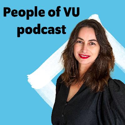 Prof. Adam Shoemaker with Katrina Gubbins