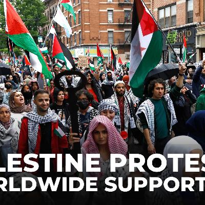 Palestine solidarity: Thousands attend marches around the world in support