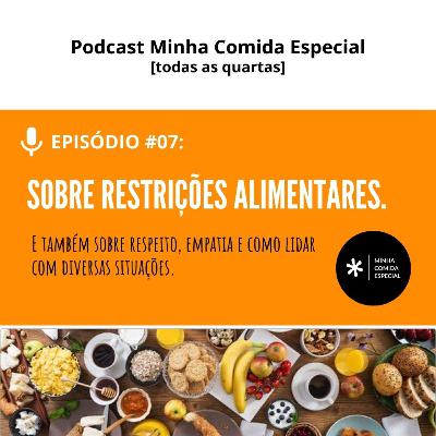 SOBRE RESTRIÇÕES ALIMENTARES. #restricaoalimentar #empatia #alimentacao SOBRE RESTRIÇÕES ALIMENTARES. #restricaoalimentar #empatia #alimentacao