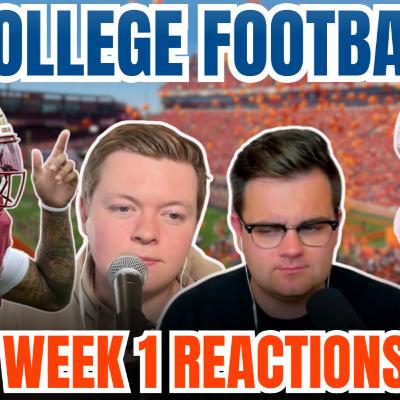 WE GOT IT WRONG... | DeBoer Gone? Arch Nightmare, LSU Handles Clemson + MORE CFB WEEK 1 REACTIONS