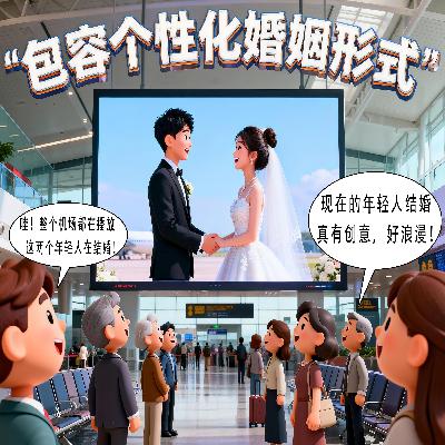 新人将“结婚请柬”在机场88块屏幕连播8天遭质疑?网友:合法合规分享幸福没毛病! 新人将“结婚请柬”在机场88块屏幕连播8天遭质疑?网友:合法合规分享幸福没毛病!