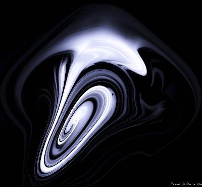 Abstract Portrait Series: White Horn Bluez!!!!