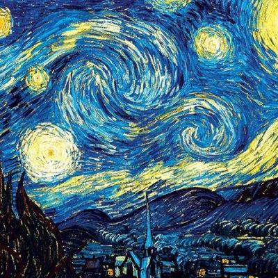 La noche estrellada de Van gogh La noche estrellada de Van gogh