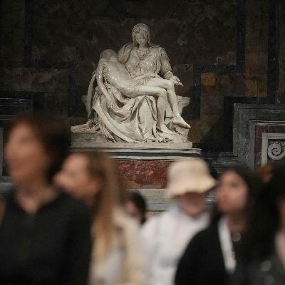 Michelangelos Pietà - "Wie ein lebendig Bild in hartem Fels" Michelangelos Pietà - "Wie ein lebendig Bild in hartem Fels"