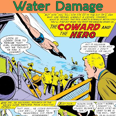 6. Adventure Comics #220 - "The Coward and the Hero"