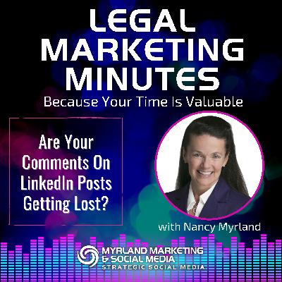 070: Are Your Comments on LinkedIn Posts Getting Lost? 070: Are Your Comments on LinkedIn Posts Getting Lost?