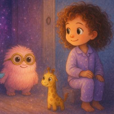 Cuento Infantil: Luna y los Monstruos del Armario 🌙 | Para Dormir sin Miedo