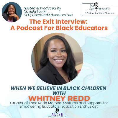 When We Believe In Black Children with Whitney Redd