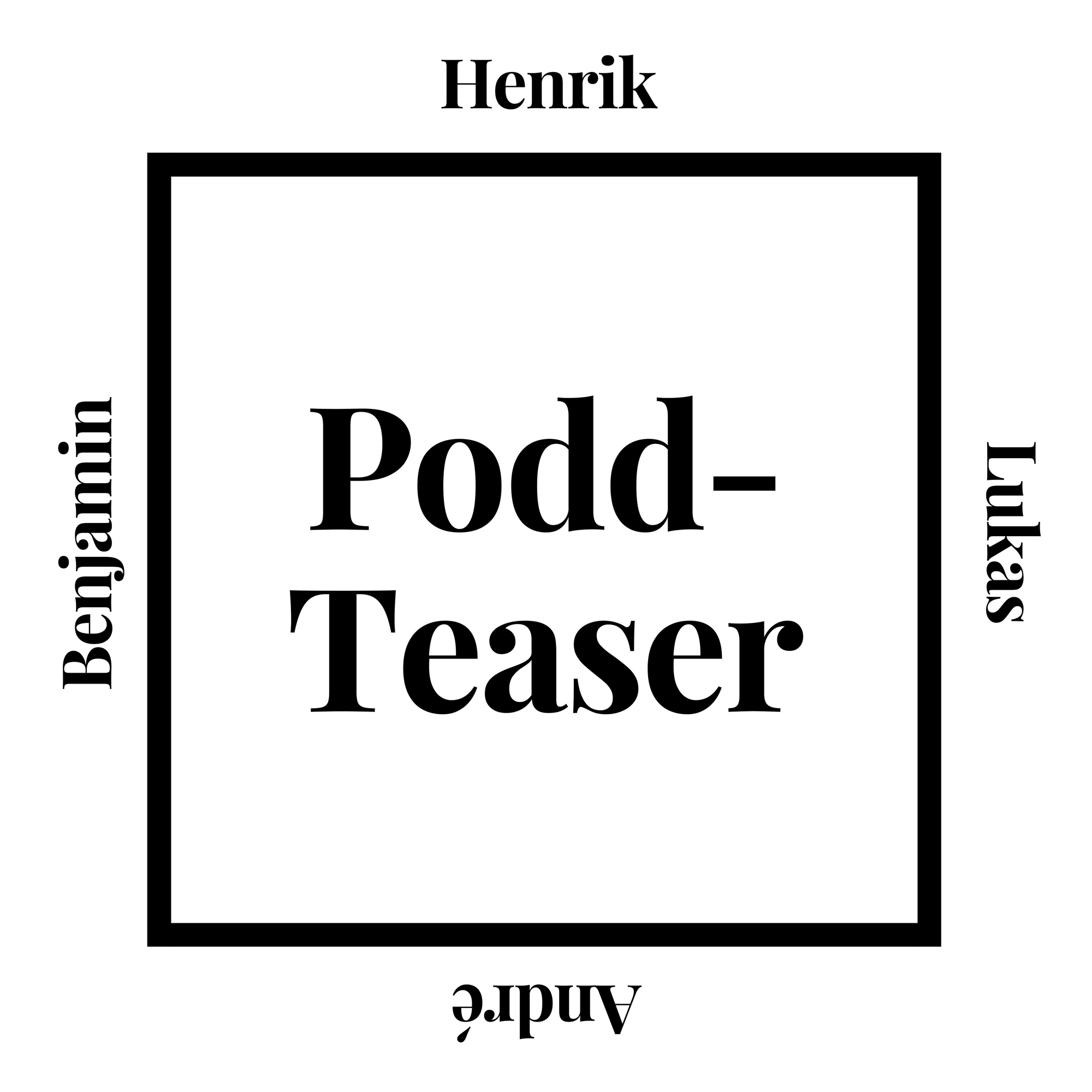 #01 PoddTeaser episode artwork