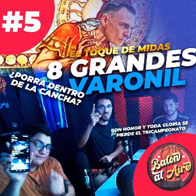 Balón al Aire #5 | Ocho Grandes Varonil 2025: El Rey Midas evita el tricampeonato de UMAD