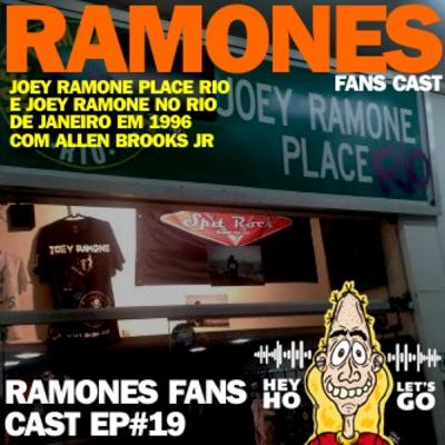 Ramones - Joey Ramone Place Rio e Joey no Rio de Janeiro