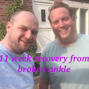 11 week recovery from broken ankle