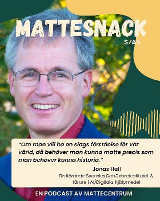 7-5 Möt Jonas Hall – Geogebra, modellering och matteglädje i klassrummet 7-5 Möt Jonas Hall – Geogebra, modellering och matteglädje i klassrummet
