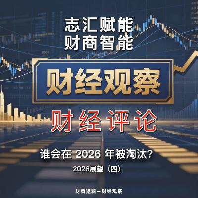 财经观察 财经评论 2026 年 06 期 谁会在 2026 年被淘汰,2026展望四 财经观察 财经评论 2026 年 06 期 谁会在 2026 年被淘汰,2026展望四