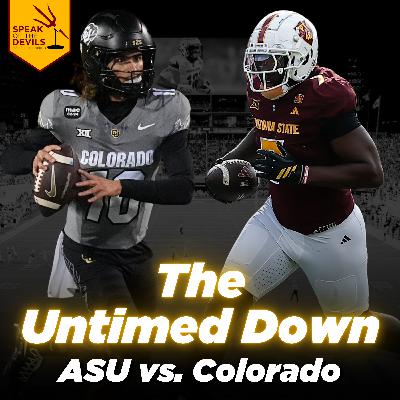 The Untimed Down: ASU vs. Colorado