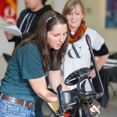 7. Amelia Hugill-Fontanel, Curator at the RIT Cary Graphic Arts Collection