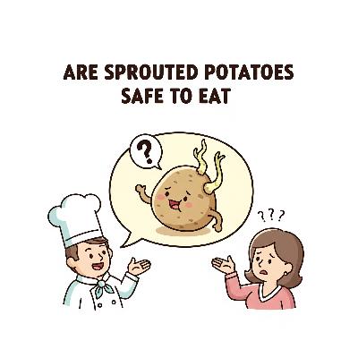 Learn From News - Are Sprouted Potatoes Safe to Eat?  - Beginner