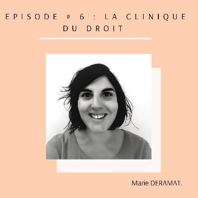 EPISODE # 6 : LA CLINIQUE DU DROIT EPISODE # 6 : LA CLINIQUE DU DROIT