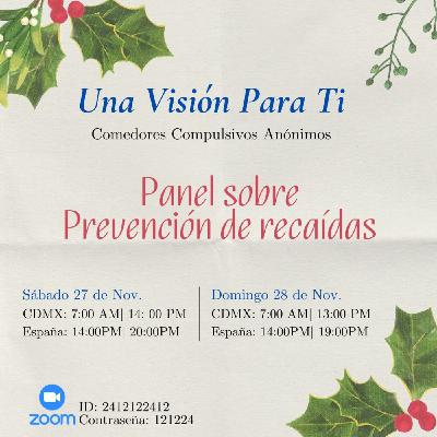 TALLER ONLINE "PREVENCIÓN DE RECAÍDAS" - Noviembre 2021 (Parte 2 de 2) TALLER ONLINE "PREVENCIÓN DE RECAÍDAS" - Noviembre 2021 (Parte 2 de 2)