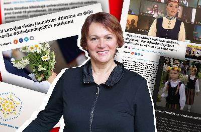 Inga Krišāne: Skolēnu dziesmu un deju svētki - pieredzes bagāža dažādās temperatūrās