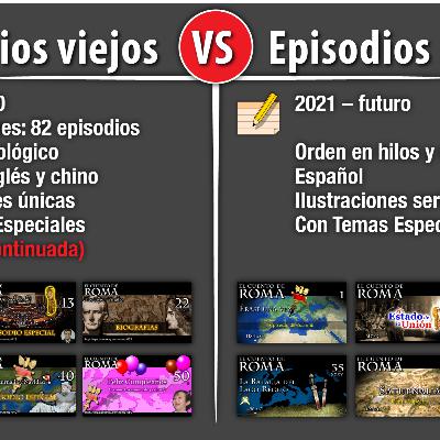 Episodios viejos VS Episodios nuevos Episodios viejos VS Episodios nuevos
