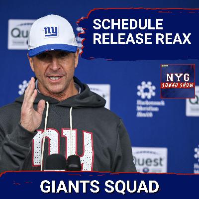 GIANTS SQUAD SHOW: SCHEDULE RELEASE SHOW!