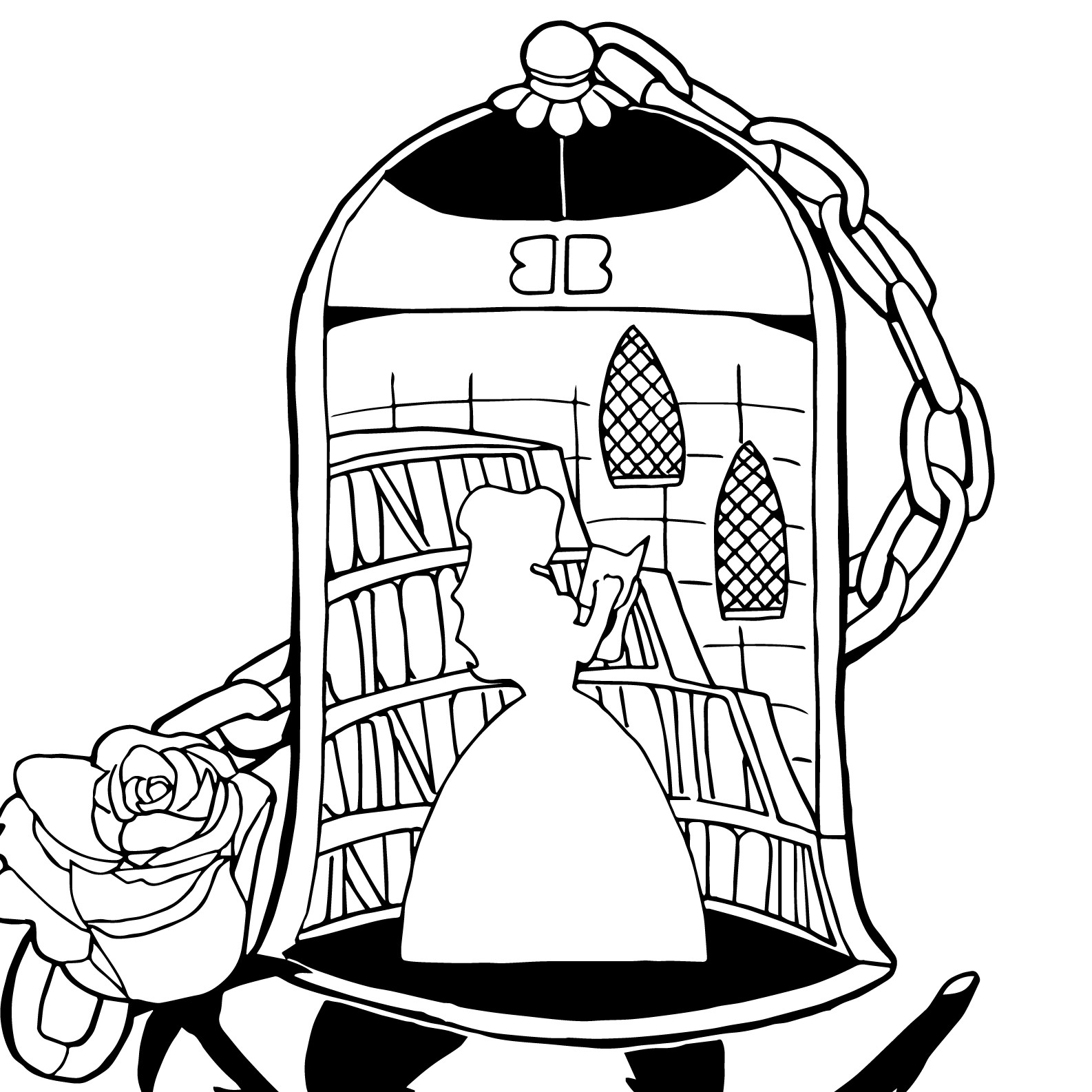 Browsing the Bookcase with Belle