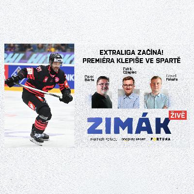Zimák ŽIVĚ | Klepiš ve Spartě! Má se extraliga zúžit? Tipy před startem
