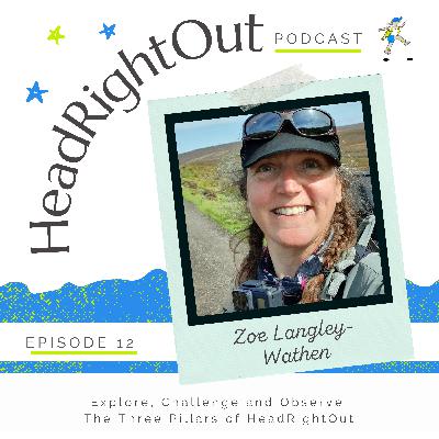 Explore, Challenge and Observe: The Three Pillars of HeadRightOut - Solopisode - 012: Zoe Langley-Wathen
