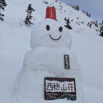 #054 雪の西穂ハイキング #054 雪の西穂ハイキング
