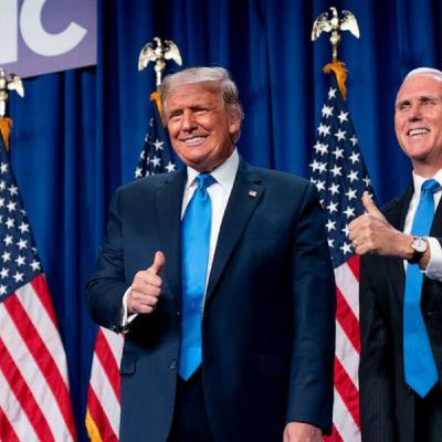 Exitoso y ecuánime, el ala republicana enaltece a Trump. Exitoso y ecuánime, el ala republicana enaltece a Trump.