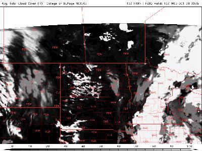 Decreasing clouds Wednesday with seasonable temperatures